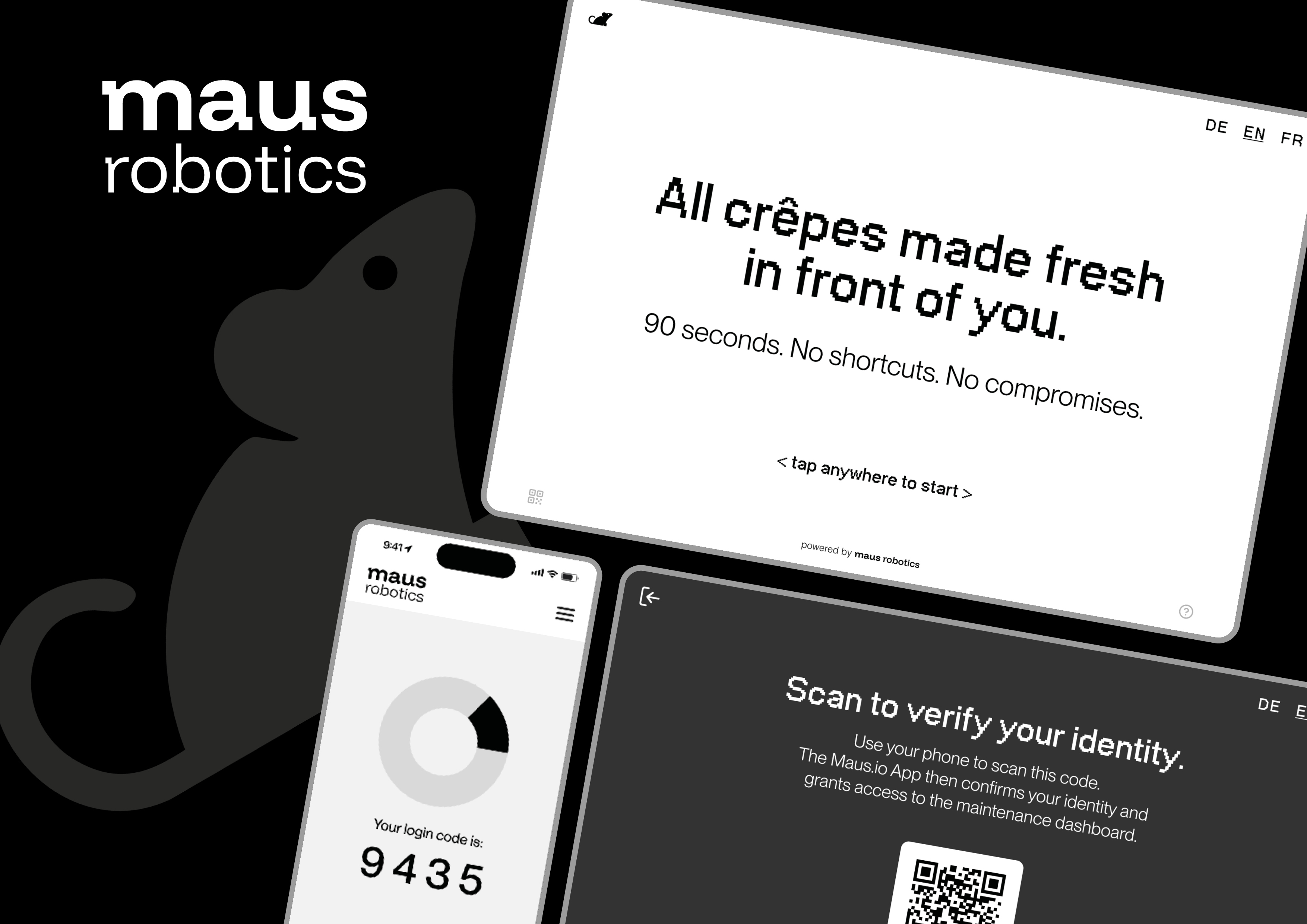 Maus Robotics - UI Design